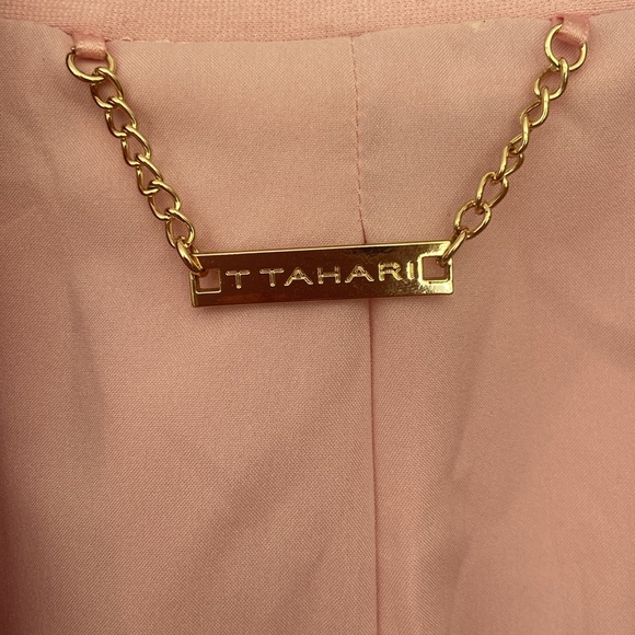 T TAHARI pink blazer size 6 - Picture 2 of 4